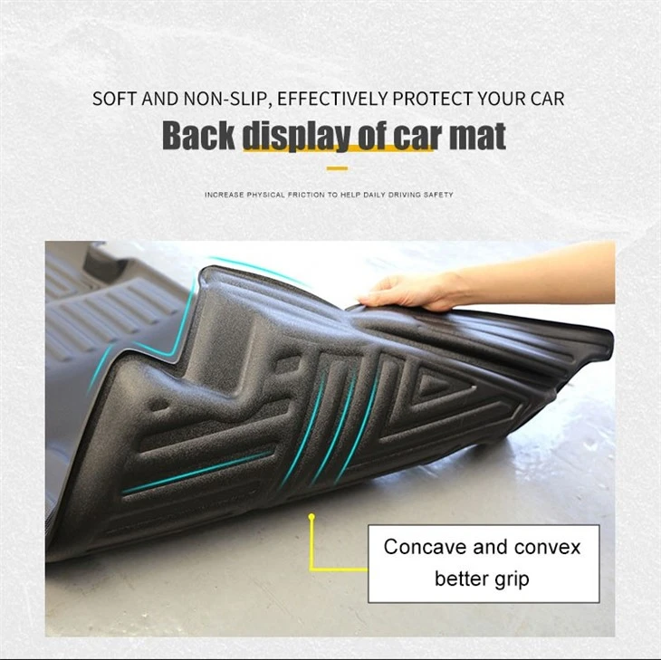 Hot Sale Interior Accessories 5D TPE Car Mat For FORTUNER 2015-2021 factory